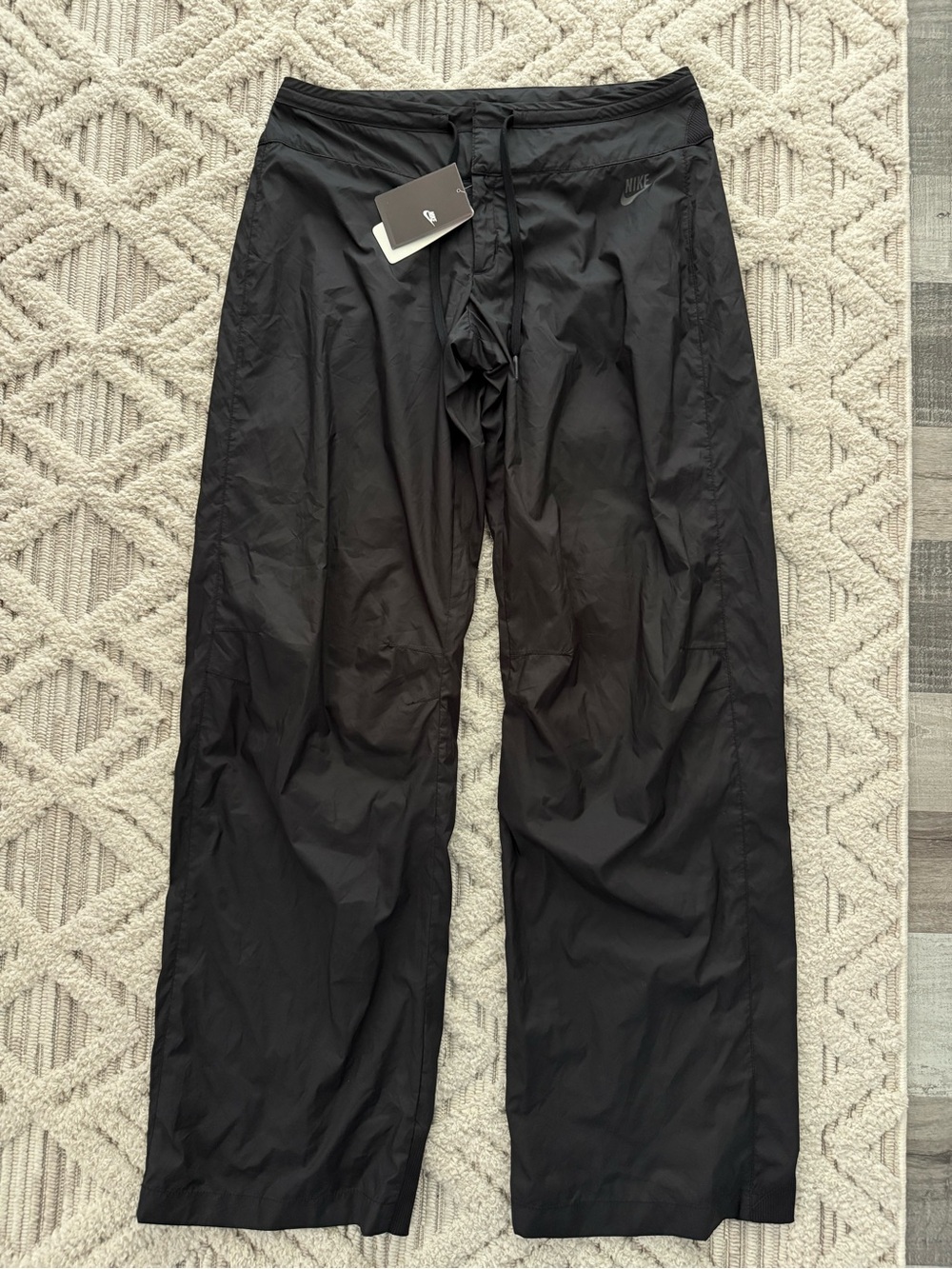 Vintage Nike Black Athletic Track Pants